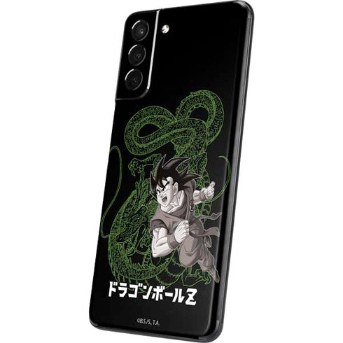 Dragon Ball Z Goku and Shenron Galaxy S21 Plus 5G Skin